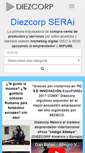 Mobile Screenshot of diezcorp.com
